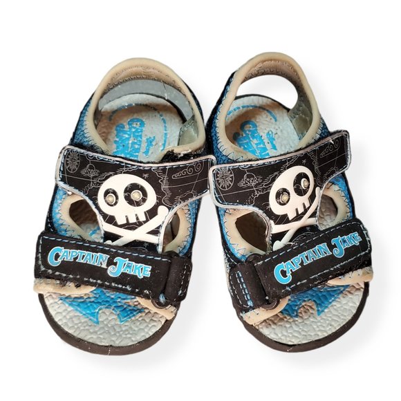 Disney Captain Jake Light Up Sandals